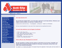 Tablet Screenshot of anti-slip.co.nz